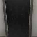 DesignOvation Wyeth Framed Magnetic Chalkboard, 13" x 26", Gray (Grey)