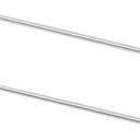 GeilSpace 3/8" OD 304 Stainless Steel Tube, 36 inch Length, Round Metal Weldable and Cuttable Pipe, Straight Metal Tubing for DIY Furniture, Industrial Decor and Construction (3/8"OD-36"-2PCS)