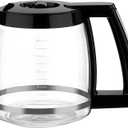 12-Cup Glass Carafe Replacement for Cuisinart Coffee Maker Models DCC-1200, DCC-1100BK, DCC-2650, CHW-12, CHW-12P1, DGB-550BK, DGB-550BK1, DGB-625BC, DGB-700BC, and SS-12 | Part# DCC-1200PRC