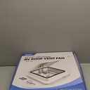 RVMATE 14x14 Universal RV Roof Vent Fan, White 12V RV Vent with 6" Blades, Fit for Camper Trailer Enclosed Trailer Roof Vent (BASIC)