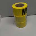 Premium Yellow Caution Tape Roll, 3 inch x 1000 feet, Ideal Use for Danger/Hazardous Areas/Crime Scene Halloween Party Decorations (3-Pack)