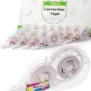 Correction Tape, 12-Pack (White Inner Core)
