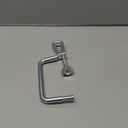 Kichvoe Pasta Maker Handle Replacement, Pasta Machine Holders Clamps Manual Noodle Machine Fixing Handle Fixing Clip for Meat Grinder, Easy to Install