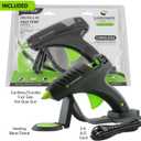 Surebonder Cordless Hot Glue Gun, High Temperature, Full Size, 60W, 50% More Power - Sturdily Bonds Metal, Wood, Ceramics, Leather & Other Strong Materials (Specialty Series CL-800F)