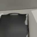 Bamboo Small and Large Food Serving Tray with Handles for Tea Snack Wooden Tray for Kitchen Counter Coffee Living Room Dinner Trays for Eating On Couch (16.5"X12.2" and 15.5"X11.2")