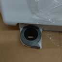 KOHLER 20111-0 Brevia, Slow Close Toilet Seat, Round Toilet Seat, Grip-Tight Bumpers Quick-Attach Hardware, White