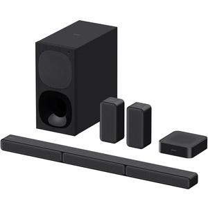 SONY HT-S40R 5.1ch Home Theatre with Dolby Digital, Subwoofer, Rear Speakers, 600 W Bluetooth Soundbar  (Black, 5.1 Channel)