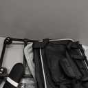 Petskd Top-Expandable Pet Carrier with Wheels 17x12x8.5 Inches JetBlue Allegiant Spirit Airline Approved, Soft-Sided Carrier for Small Cat Dog with Locking Safety Zippers and Anti-Scratch Mesh(Black)