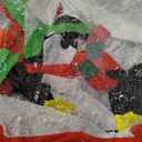 Christmas Inflatables Decorations Outdoor, 6FT Inflatable Xmas Snow Globe with Built-in Rotating Lights, Lighted Blow Up Santa & Penguin in Snowing Globe for Holiday Winter Lawn Yard Garden