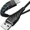 Charger Cable 10ft forApple MFi Certified,(2 Pack) CyvenSmart 10 Foot Lightning Cable Fast Charging Cord for iPhone 11/11 Pro /11 Pro Max/XS/XS Max/XR/X/8/8 Plus/7/7 Plus/6(Black)
