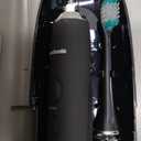 Aquasonic Black Series Ultra Whitening Toothbrush  ADA Accepted Electric Toothbrush- 8 Brush Heads & Travel Case  40,000 VPM Electric Motor & Wireless Charging - 4 Modes w Smart Timer (1 Count (Pack of 1))