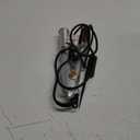 2 in1 Hair Curler Straighter Rotating Iron, Curling Iron Wand for Hair Curling and Straighting, Dry and Wet Styling Tool, Travel for Girls Women (Gold)