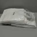 Bakepacker 60-Pack Medium Size Gift Paper Bags with Handles Bulk 10.6"x8.3"x4.3" White Party Shopping Bags