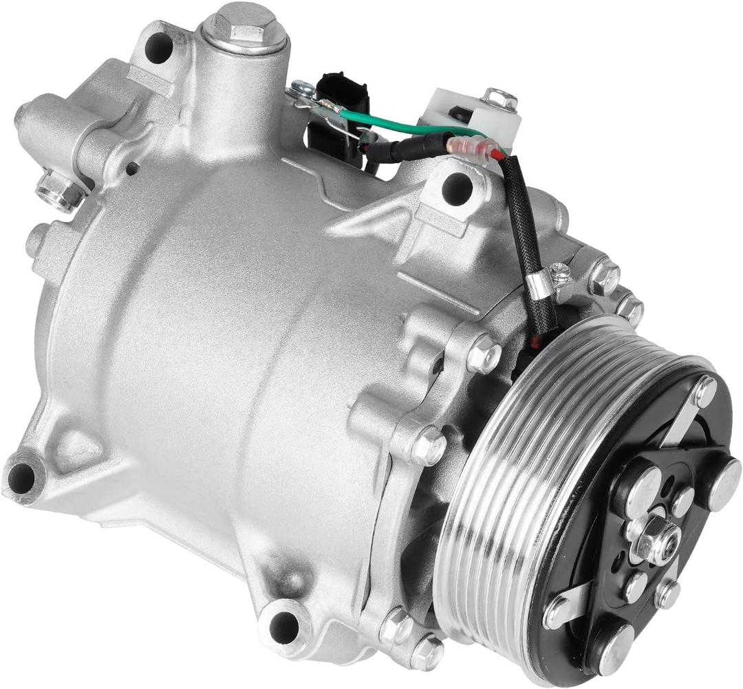 Air Conditioning Compressor & A/C Clutch for Acura RDX 2.3L 2007-2012, for Honda Civic Si 2.4L 2012-2015, for Honda CR-V 2.4L 2007-2014, 4717053 38810RWCA03 4717056