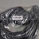 ToLanbbt Garage Door Bottom Rubber Seals 10 FT Garage Door Weather Stripping Kit Seal Strip Replacement with 1/4" T Ends & 2 End Plugs, Universal U+O Ring Weatherproof Rubber Bottom Seal, Black