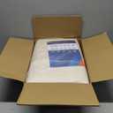 RUGSREAL Area Rug 5x7 Machine Washable Area Rug for Living Room Non-Slip Stain Resistant Modern Abstract Rug Contemporary Solid Throw Rug Foldable Accent Floor Carpet for Dining Room, Cream