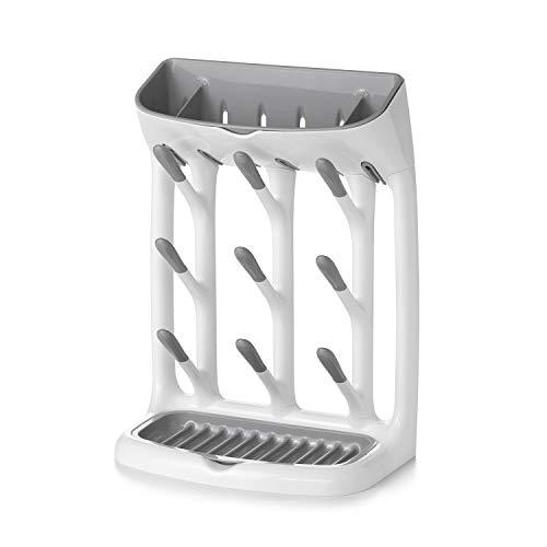 OXO Tot Space-Saving Bottle Drying Rack, Baby Bottle Organizer for Countertop