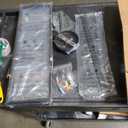 Black Ceiling Light Fixtures - 4-Light Industrial Farmhouse Flush Mount Ceiling Lighting,Vintage Metal Chandelier Ceiling Lamp for Kitchen Living Room Bedroom Hallway Laundry Entryway