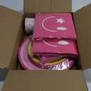 144 Pieces Preppy Smile Party Tableware Sets Including Disposable Plates Napkins Cups Forks Serves 24 for Smile Face Party Birthday Baby Shower Decor Party Supplies