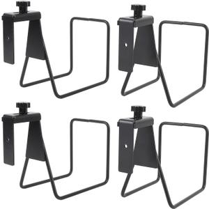 80 ft Hose Holder, Robust Alloy Steel Garden Hose Hanger for Wall Mount, PVC Prevents Erosion, Easy Installation On Walls, Fences, Boards, Essential Mounting Hardware Included