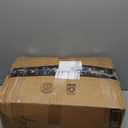 CWAWZ Dog Beds for Large Dogs, Orthopedic Dog Bed with Cooling Gel Memory Foam, Waterproof Large Pet Bed with Removable Washable Cover, 36" Pet Sofa Couch Dutch Velvet with Bone Toy, Dark Gray (35.83in L x 26.77in W x 8.27in Th)