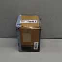 Chibery 1/2" Overlay Cabinet Hinges, 50 Pack Self Closing Flush Mount Hinges with Door Bumper, Variable Decorative Hardware for Bathroom, Furniture, Kitchen Cabinet Doors, Matte Black