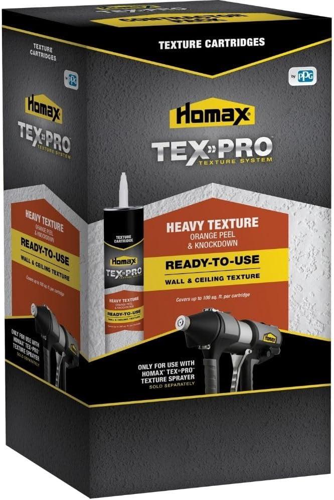 Homax Tex-Pro 28 fl. oz. Orange Peel and Knockdown Heavy Wall and Ceiling Texture (6-Pack)