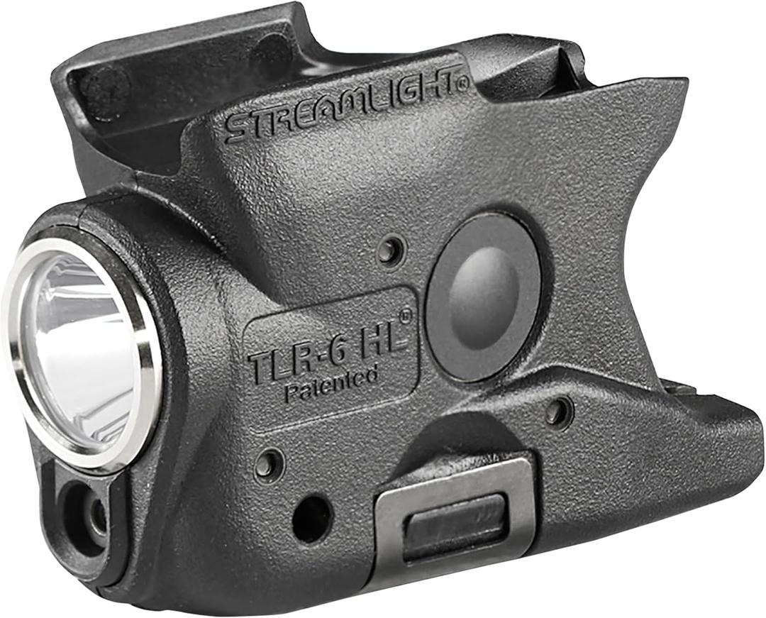 Streamlight 69352 TLR-6 HL G 300-Lumen Rechargeable Tactical Weapon Light with Integrated Green Aiming Laser Designed Exclusively and Solely for M&P Shield 9/40Models Only, Black