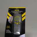General Tools MMD4E Digital Moisture Meter, Water Leak Detector, Moisture Tester, Pin Type, Backlit LCD Display With Audible and Visual High-Medium-Low Moisture Content Alerts, Grays