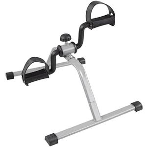 Under Desk Bike Pedal Exerciser with Calorie Tracker and Adjustable Resistance
