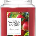 Yankee Candle Macintosh, Fall Scented Candle, 22oz Large Jar with up to 150 Hour Burn Time