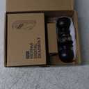 Veise Keyless Entry Door Lock with 2 Knobs, Electronic Backlit Keypad Deadbolt with Handle Set, Auto Lock, One-time Codes, Smart Deadbolt for Front Door, Easy Installation, Matte Black