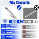 JOEJET Pressure Washer Long Range Chemical Nozzle, Shooter Tip Power Washer Compatible with Ladder Saver for 1000 to 6000 Psi Pressure Washing, 1/4 Quick Connect, 3.5-6 GPM