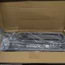 Haturi Vacuum Stand for Dyson Gen5 V15 V12 Detect V11 V10 V8 V7 V6, Vacuum Holder and Metal Storage Bracket Standing dock with Hidden Cord Design for Dyson Handheld Cordless Vacuum Cleaners (with Square Base, Dark Grey)