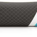 YZ HOME Long Body Pillow for Adults - Firm Body Pillow Insert with Shredded Blue Memory Foam, Adjustable Height, Soft Support for Side Sleeping, Pregnant Women, Washable (20x54 Inch, Grey)