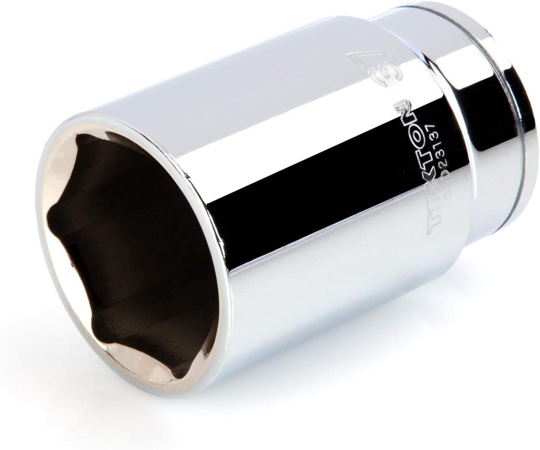 TEKTON 1/2 Inch Drive x 37 mm Deep 6-Point Socket | SHD23137