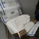 Bedsure GentleSoft Sherpa Fleece Blankets King Size for Bed - Thick and Warm Throw for Women and Men, Soft Fuzzy Plush King Blanket for Winter, White, 108x90 Inches