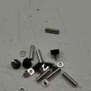 Rubber Threaded Furniture Levelers 6 pcs