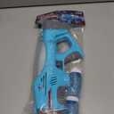 11.25 Inch Light-Up Bubble Shark Blaster with Sound Includes Batteries and Soap - 1 Count