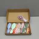 12 Pack Mini Hair Brush Bulk, Wet Hair Brush for Travel, Mini Brush for Most Hair Types, Travel Brushes, Bridesmaid Gifts