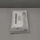 AIDUOMAER White Sheer Curtains 92 Inch Length 2 Panels, Light Filtering Rod Pocket & Clip Ring Compatible Drapes, Privacy Sheers for Bedroom, Living Room & Dining Room, Each Panel 50" W x 92" Large