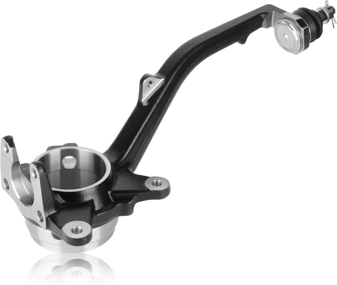 Front Left Steering Knuckle Spindle Driver Side for Toyota 4Runner 1996-2002 2.7L 3.4L, for Sequoia 2001-2003 4.7L, for Tacoma 1995-2004 2.4L 2.7L 3.4L, for Tundra 2000-2003 3.4L 4.7L, 698-151