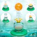 Baby Bath Toy for Kids, 4 Modes Water Spray Bath Toy Sprinkler Bathtub Toys for Toddlers 1-3, Swimming Pool Games Water Play Set Gift for Bathtub Shower Beach Infant Boys Girls Age 2-7 Years Old