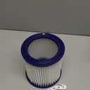 9032933 Ash Vacuum HEPA Cartridge Filter Fits for Shop Vac Filters, Shop Vac Accessories for Ash Vacuum Filter, Replacement Part for Hepa Filter, Comes with Brush