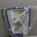 POOLAZA Hot Tub Skimmer Net Handheld, Professional Pool, Spa, Pound Skimmer Net with Aluminum Pole Handle, Deep Ultra Fine Mesh Netting Small Pool Skimmer Net, Upgrade Durable Hot Tub Net Hand Skimmer