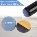 3 x Appliance Sliders for Kitchen Appliances, Kayzn 20pcs Telfon Appliance Sliders, PTFE Self Stick Furniture Sliders, Easy to Moving & Space Saving for Countertop Coffee Maker, Air Fryer