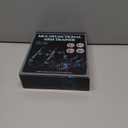 Twister Arm Trainer  6 Adjustable Resistance Levels (60-110 lbs), Stainless Steel, Ergonomic Arm & Chest Workout Equipment for Men & Women, Portable Home Gym with 2 Arm Sleeves