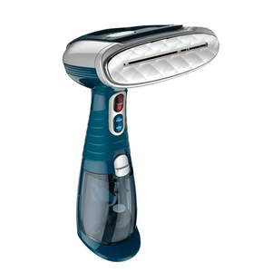 Conair Handheld Garment Steamer for Clothes, Turbo ExtremeSteam 1875W Fabric Steamer, Portable Handheld Design, Strong Penetrating Steam, Blue