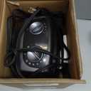 Lasko Portable Indoor Electric Ceramic Space Heater with Tip-Over Safety Switch, Overheat Protection and Thermostat, 2 Speeds, Safe for Home, 9.2 Inches, Dark Gray, 1500W, 754201