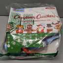 12 Pack Christmas Crackers, No Snap Christmas Party Favors with Six Different Pattern Design, Christmas Poppers with Crown and Joke for Xmas Gifts Holiday Party Favors Supplies Table Decorations